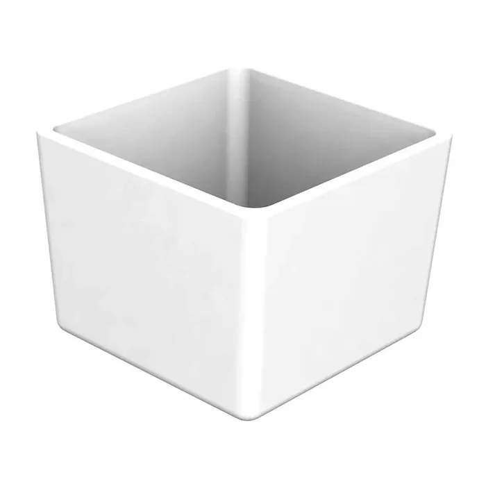 TableCraft CW5016W White Cast Aluminum 1.5 Quart Bowl