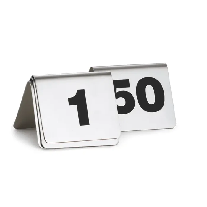 TableCraft T150 S/S 1 – 50 Number Tent Set