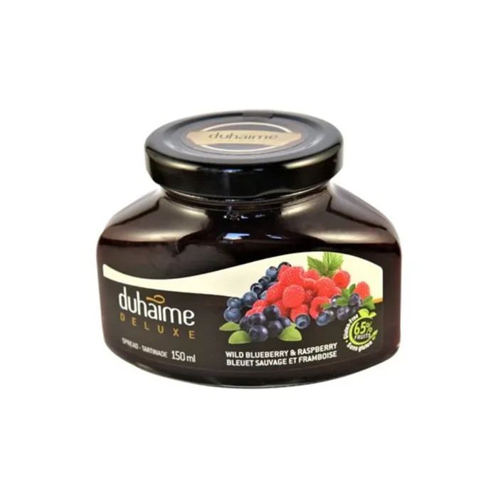 Tartinade bleuets sauvages & framboises 150ml