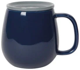 Tasse avec couvercle Bleu 16oz
