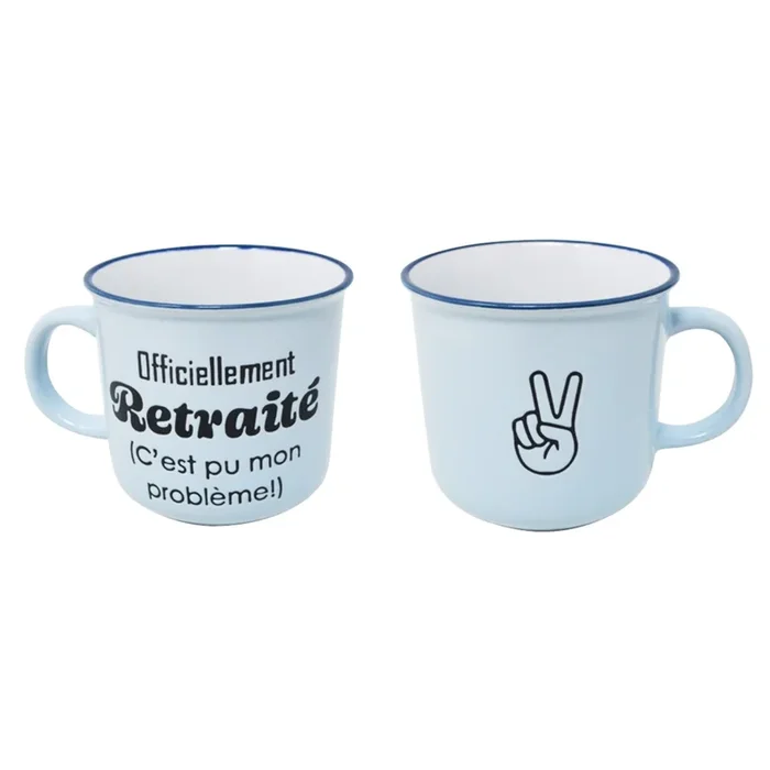 Tasse Officiellement retraité 400ml