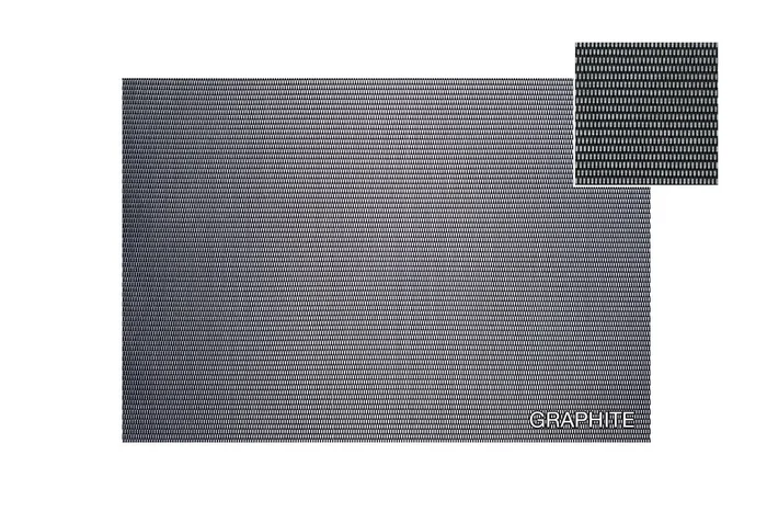 Tate Placemat 17″ x 12″ Graphite