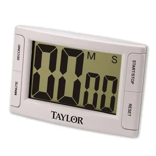 Taylor Precision Products 5896 LCD Jumbo Readout Digital Timer