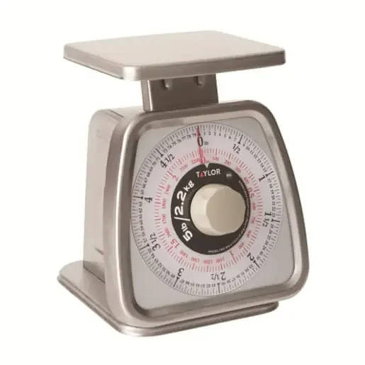 Taylor Precision TS5 5 lb x 1/2 oz Rotating Dial Portion Scale
