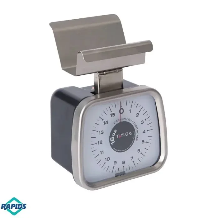 Taylor TP16FF Analog Portion Scale, French Fry & Taco 16 oz. x 1/4 oz.