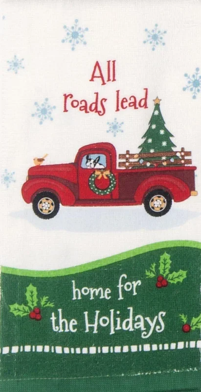 Terry Towel Home For The Holidays