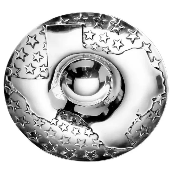 Texas Chip and Dip with Stars Serve Bowl
