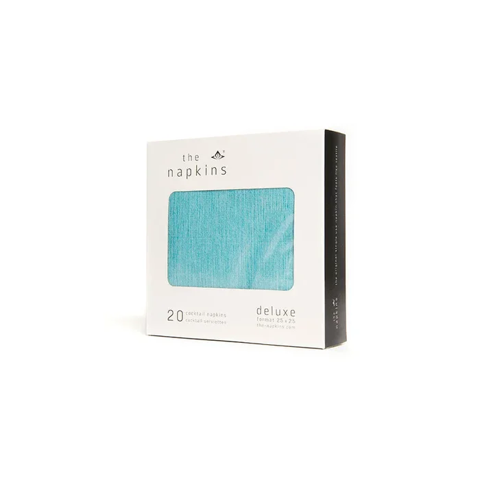 The Napkins Cocktail Napkins – Turquoise