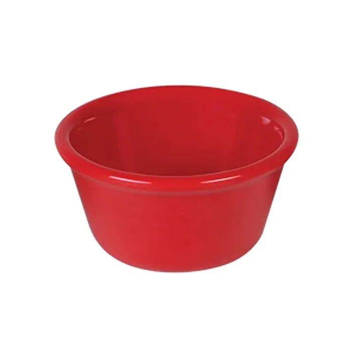 Thunder Group ML538PR1 Red Smooth 4 Ounce Melamine Ramekin – Dozen