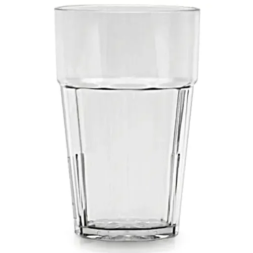 Thunder Group PLPCTB120CL Clear 20 oz. Plastic Diamond Tumbler – Dozen