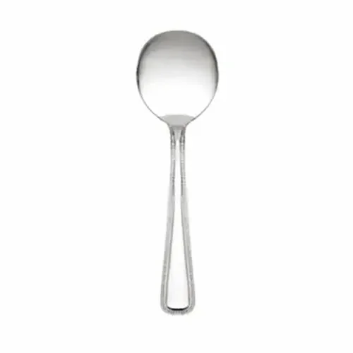 Thunder Group SLNP003 Jewel Stainless Steel Bouillon Spoon – Dozen