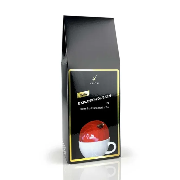 Tisane explosion de baies 60g – La maison du bleuet