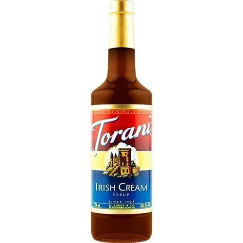 Torani Irish Cream Syrup 750 ML