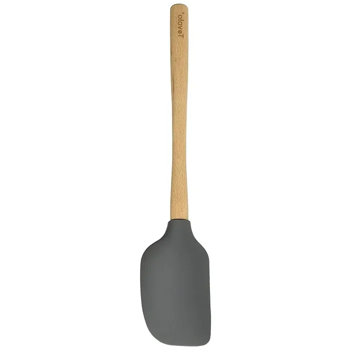 Tovolo Flex-Coreâ® Wood Handled Spatula – Charcoal
