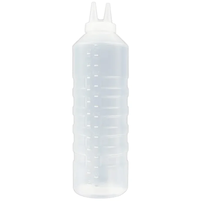 Traex 2224-13 Clear 24 Ounce Twin Tip™ Squeeze Dispenser