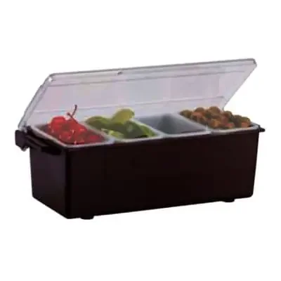 Traex 4741-06 Kondi Keeper 4 Pt Condiment Dispenser with Lid