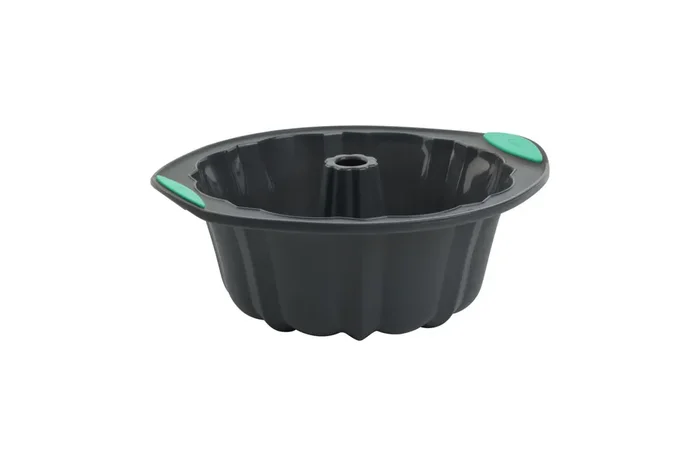 Trudeau Silicone 10 Cup Fluted Cake Pan
