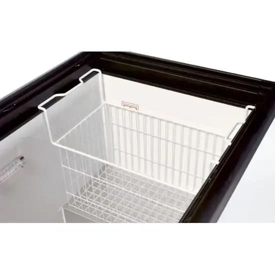 True® 909404 White Novelty Basket For THF Freezer