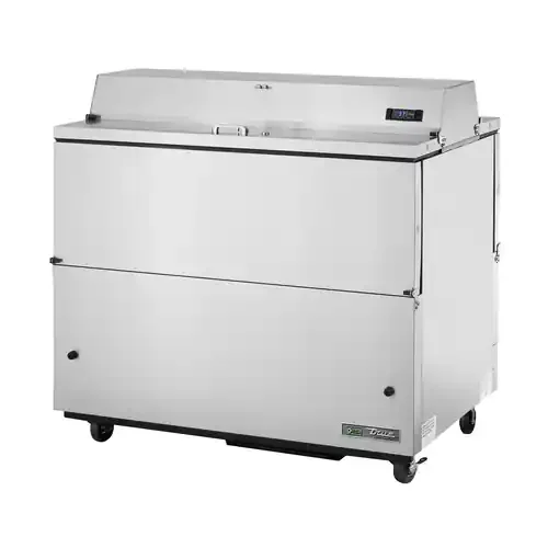 True TMC-49-S-DS-HC Milk Cooler w/ Top & Side Access – (768) Half Pint Carton Capacity, 12 Crates, Refrigerant R290