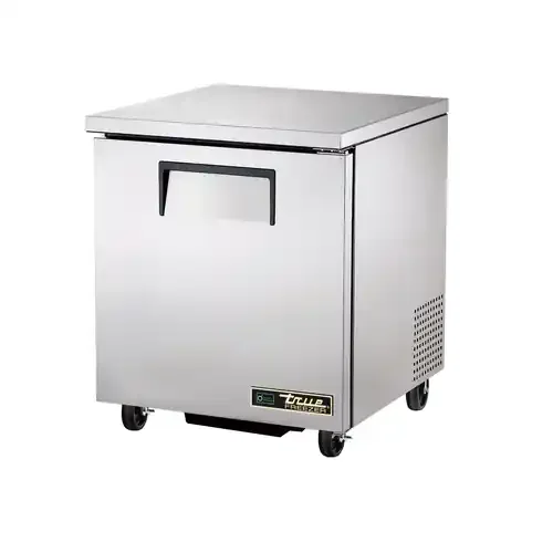 True TUC-27F-HC 27″ One Solid Door Undercounter Freezer with 1 Section 6.5 Cu. Ft, Refrigerant R290