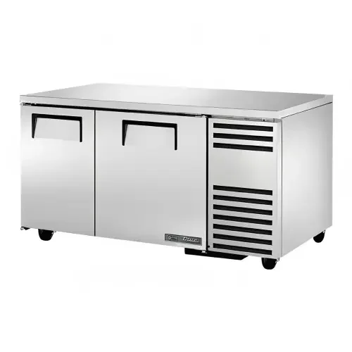 True TUC-60-32-HC~SPEC3 60″ W Reach-In Undercounter Refrigerator with 2 Sections, 2 Solid Doors, 15.9 Cu. Ft, Refrigerant R290