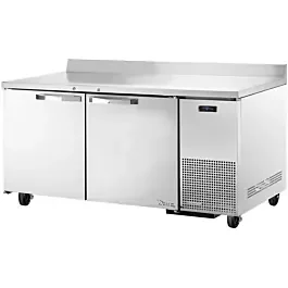 True TWT-67F-HC~SPEC3 67″ Spec Series Two Solid Door Worktop Freezer – 21 Cu. Ft.