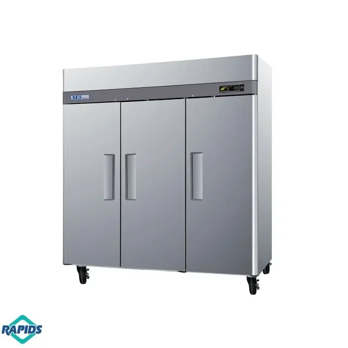 Turbo Air M3F72-3-N Three Door Reach-in Foodservice Freezer