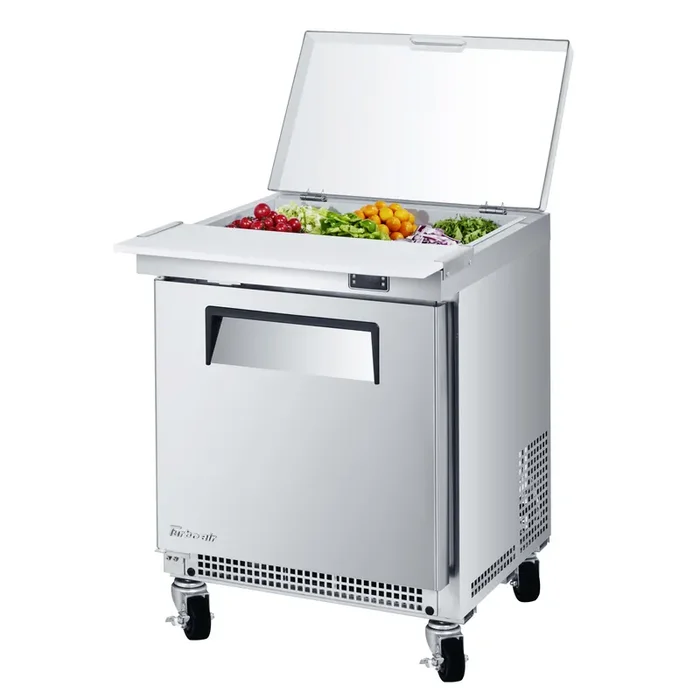 Turbo Air MST-24S-N6 115V 6 Pan 1 Section Salad / Sandwich Unit
