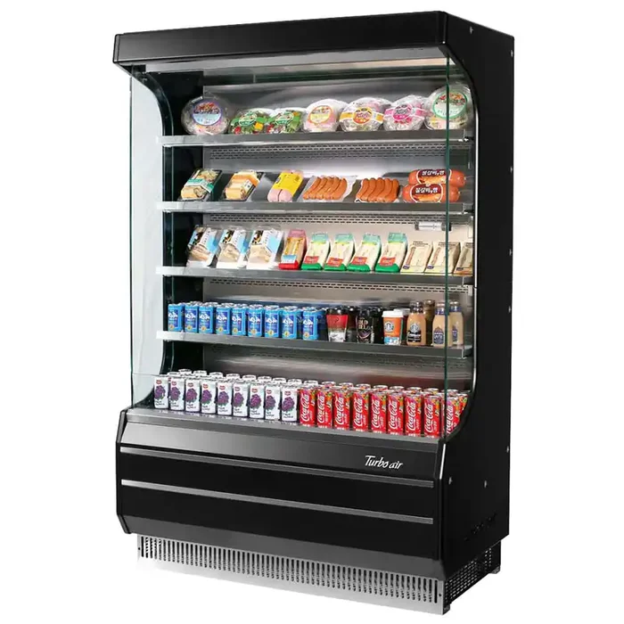 Turbo Air TOM-40B-N 12.5 Cu Ft Vertical Refrigerated Display