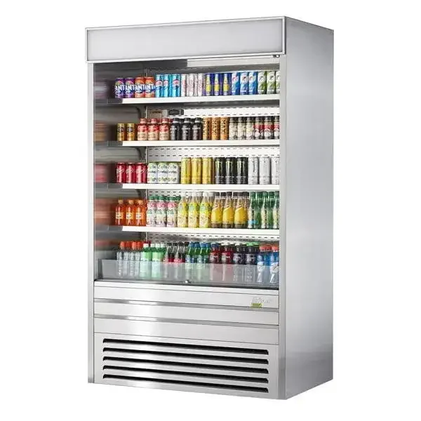 Turbo Air TOM-48ES-N 48.00‘‘ Air Curtain Open Display Merchandiser with