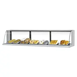 Turbo Air TOMD-40LS 39″ Top Display Stainless Steel Dry Case-High Model for TOM-40S/L Open Display Merchandiser