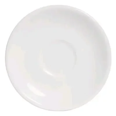 Tuxton ALE-060 Alaska/Colorado 6″ White Coupe Saucer – 36 / CS