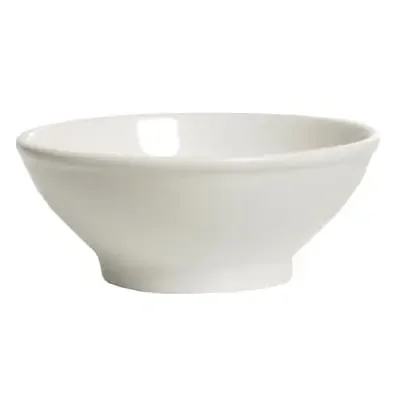 Tuxton BWB-2508 Menudo 25 Oz. White Salad Bowl – 12 CS