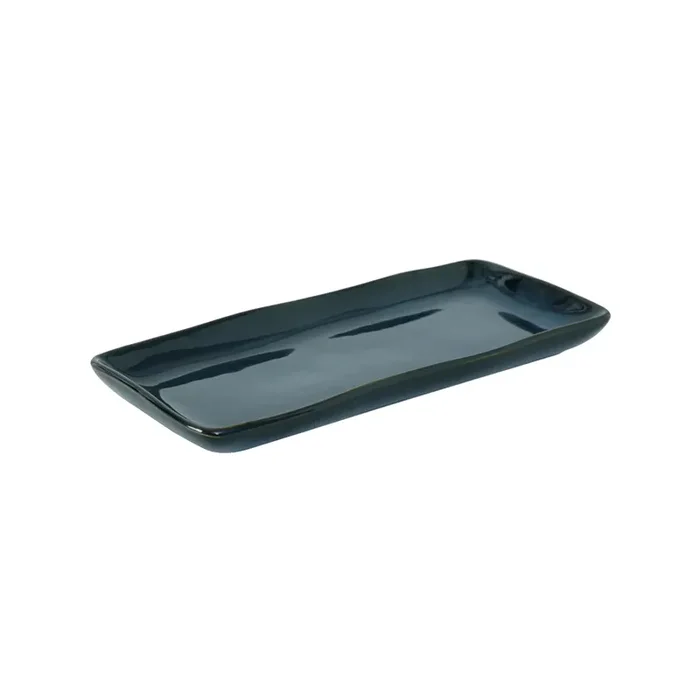 Tuxton China GAN-550 Artisan Night Sky 11-5/8 x 5-1/8 Tray – 12 / CS