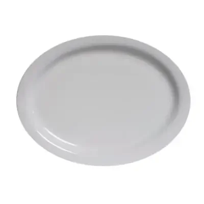 Tuxton CLH-114 Colorado 11.13″ White Platter – 12 / CS