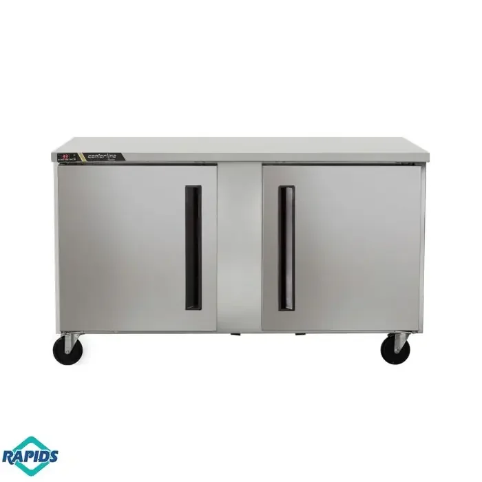Two Door Undercounter Refrigerator 60″ Centerline by Traulsen CLUC-60R-SD-LR