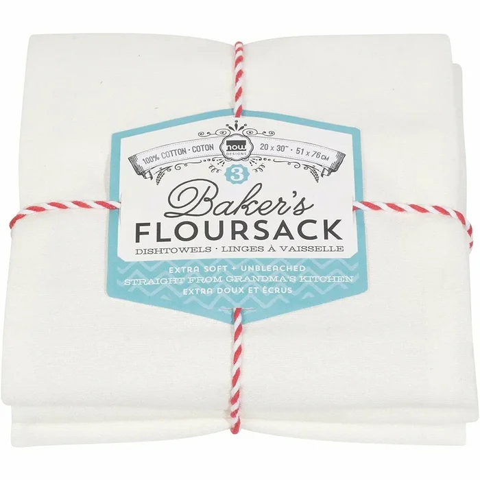 Unbleached Flour Sack Towel Set-3