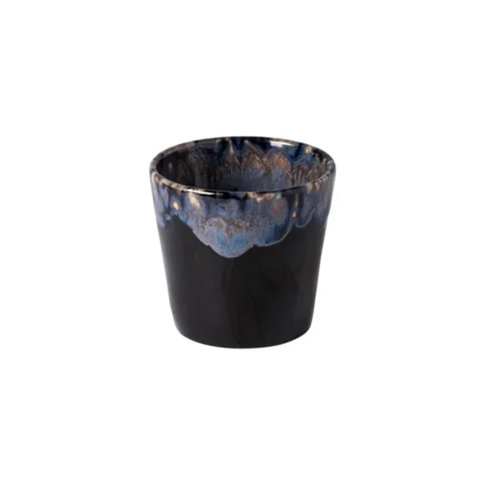 Verre à café en grès Lungo Noir Grandeurs variées – Costa Nova