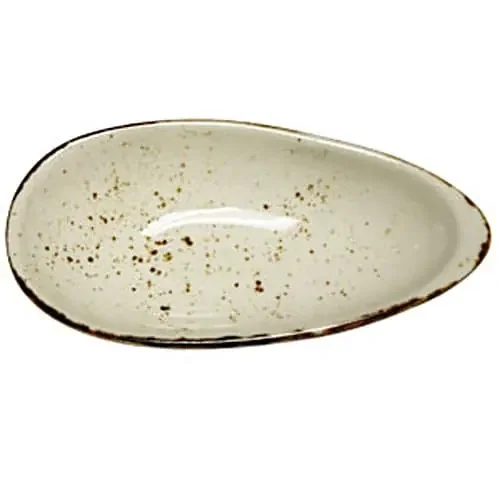 Vertex China LTW-ASD-S 1 Ounce Terra White Amande Sauce Dish – 48 / CS