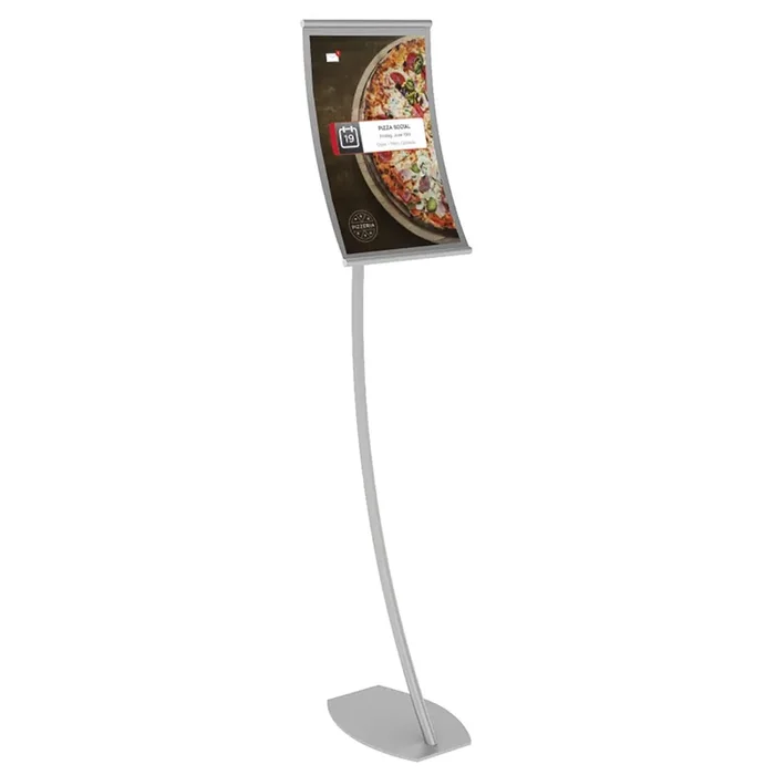 VGS CC-CFA-SL-TS-TAB Concurva® Silver Free Standing Sign