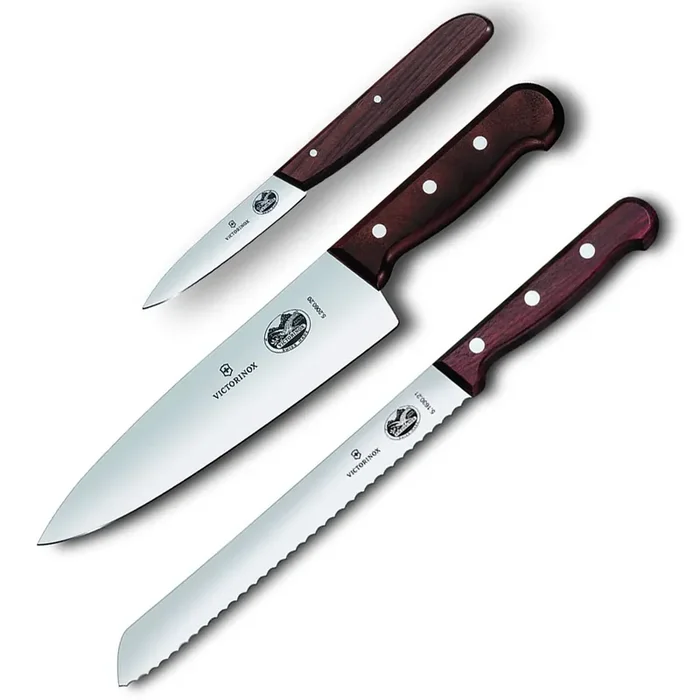 Victorinox Wood 3-Piece Kitchen Set