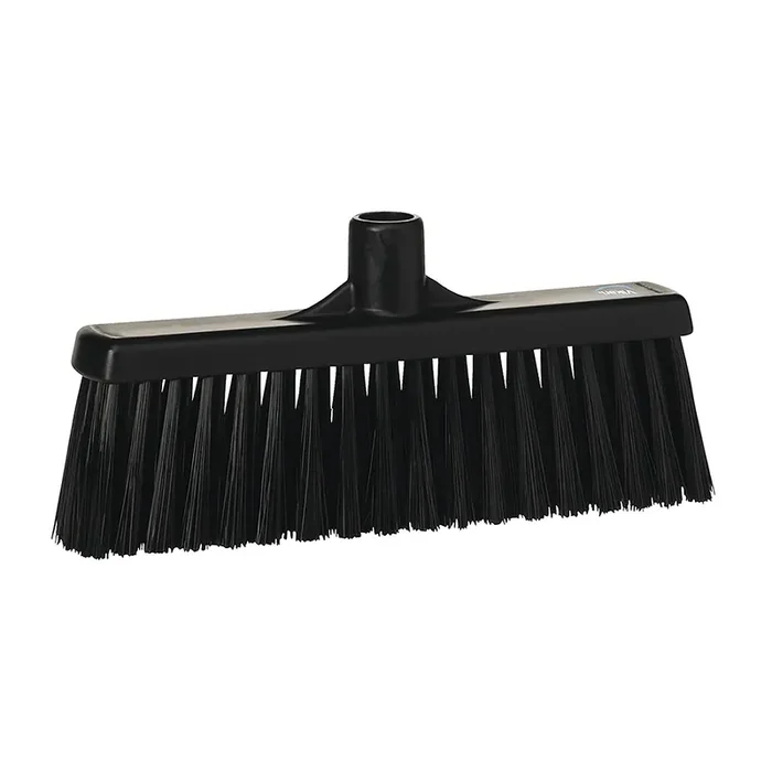 Vikan 31669 Black 12″ Medium Straight Neck Broom