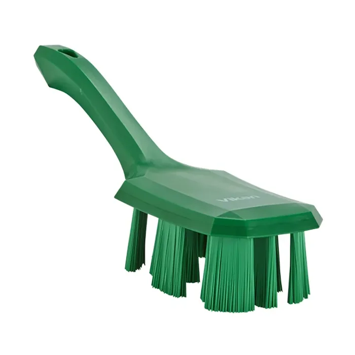 Vikan 41792 Green 10.2″ Hand Scrub Brush w/ Stiff Bristles