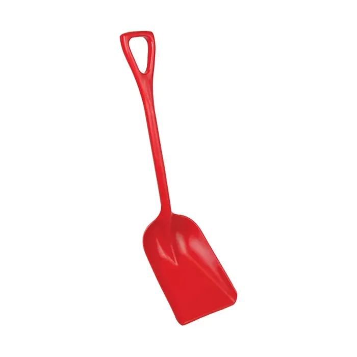 Vikan 69814 Red Polypropylene One-Piece 10.2″W Shovel