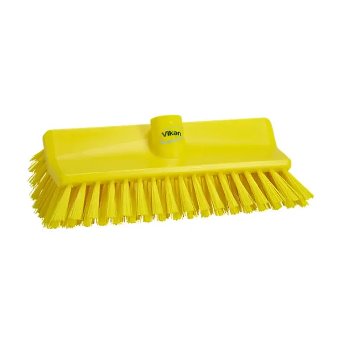 Vikan 70476 Yellow 10.4″ High-Low Brush