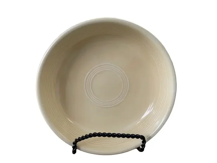 Vintage Fiesta 6 1/4” Dessert Bowl Ivory