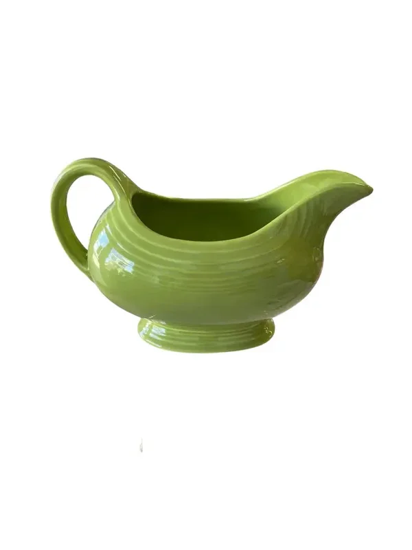 Vintage Fiesta Chartreuse Gravy Boat