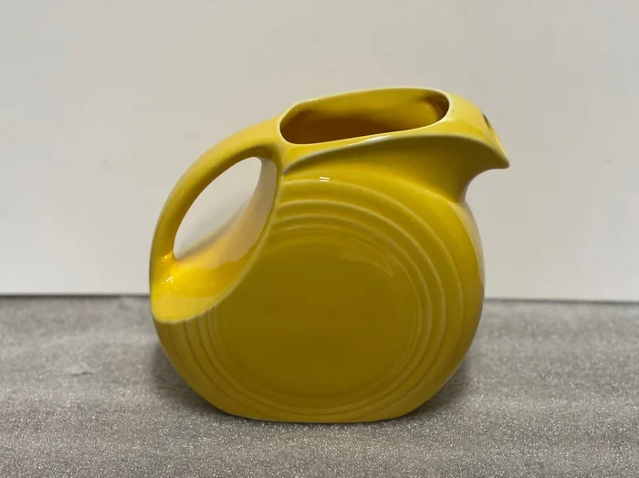 Vintage Fiesta Harlequin Yellow Juice Pitcher