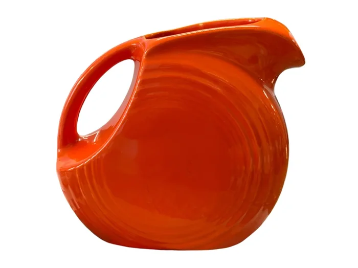 Vintage Fiesta Original Red Promotional Juice Pitcher BEAUTIFUL