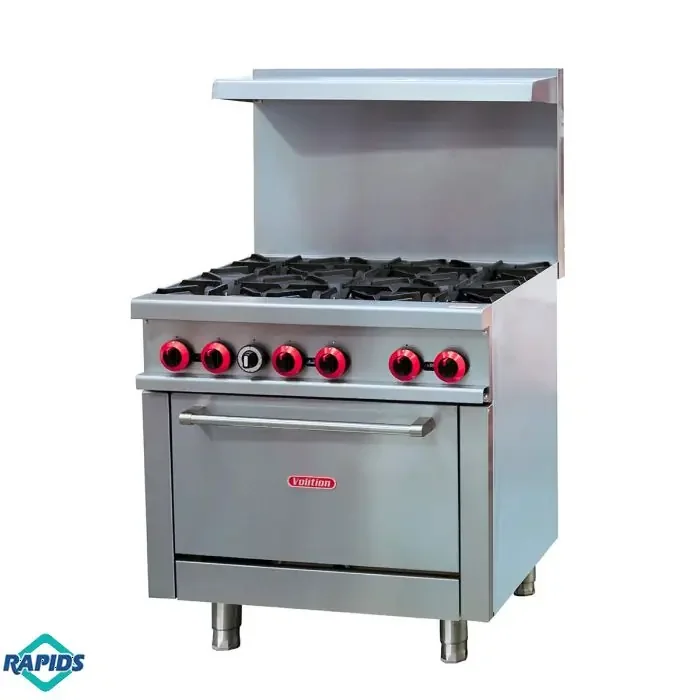 Volition VR-6-36 6 Burner 36″ Gas Range